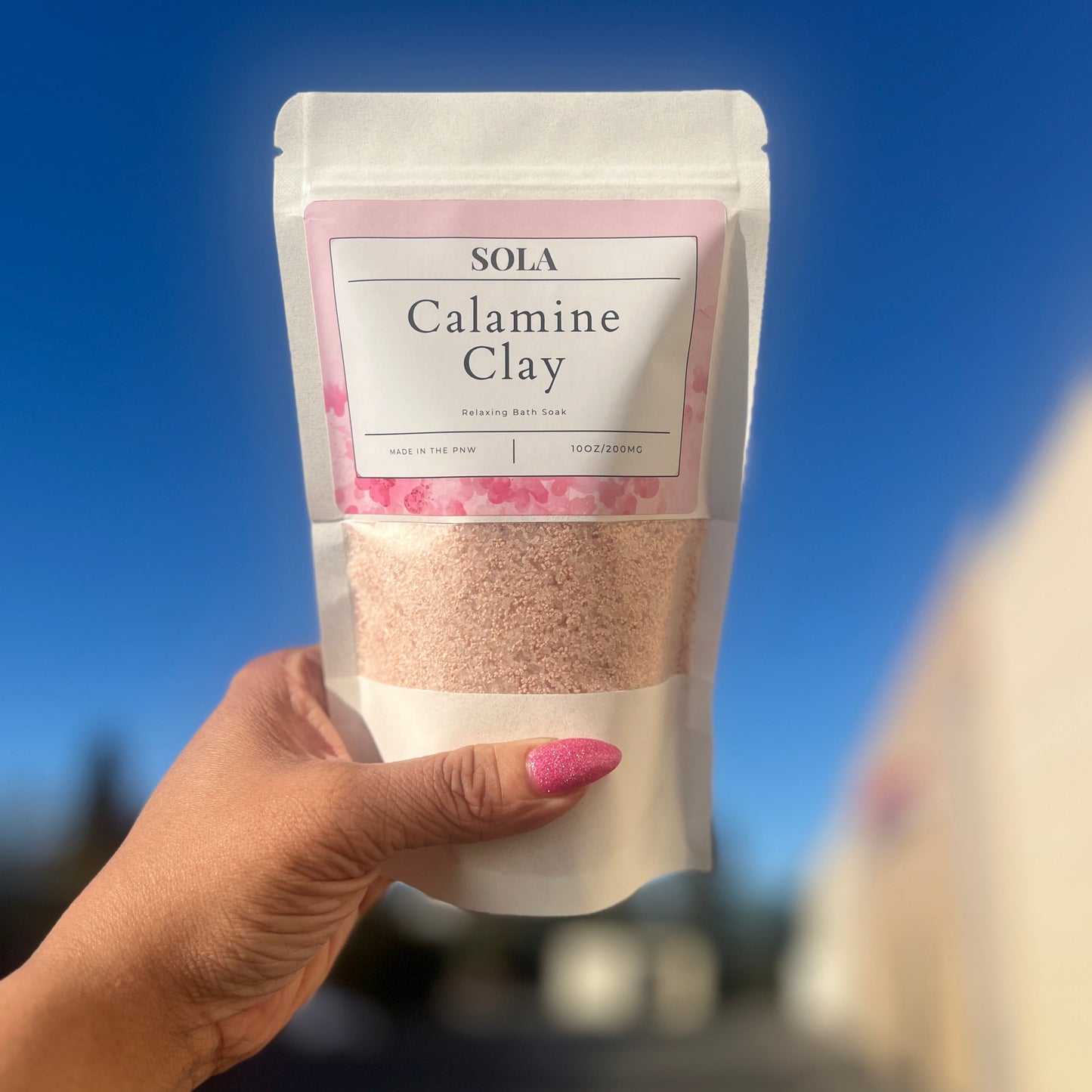 Mineral-Rich Ocean Zen scented hemp-based CBD Bath Soak — relaxing, THC-free salt blend for Soothing & Detoxifying, and formulated for sensitive skin.
