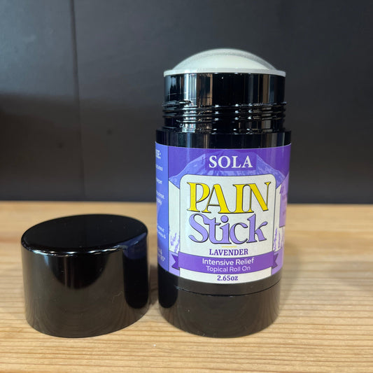 1000 mg Intensive Relief CBD roll-on pain stick  — lavender scented for relaxation — THC-free and hemp-based topical balm for natural, targeted pain and muscle relief.