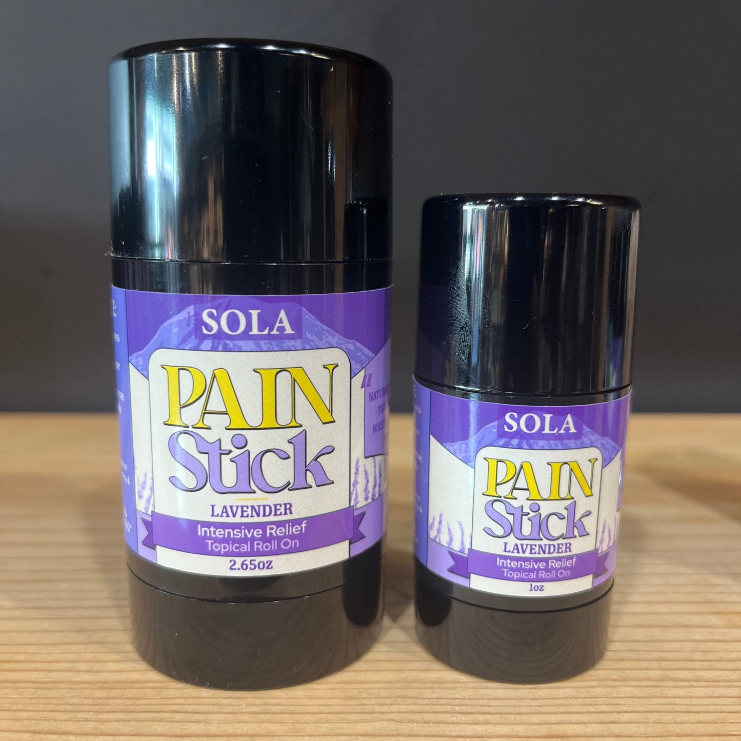 Intensive Relief CBD roll-on pain sticks in 500 mg or 1000 mg strength topical balms — lavender scented for relaxation — THC-free and hemp-based for natural, targeted pain and muscle relief.