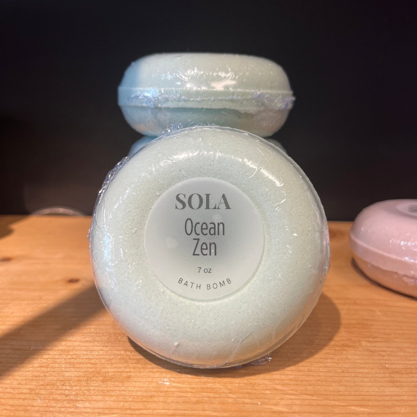 Ocean Zen scented hemp-based CBD mineral bath soak — relaxing, THC-free salt blend for soothing baths.