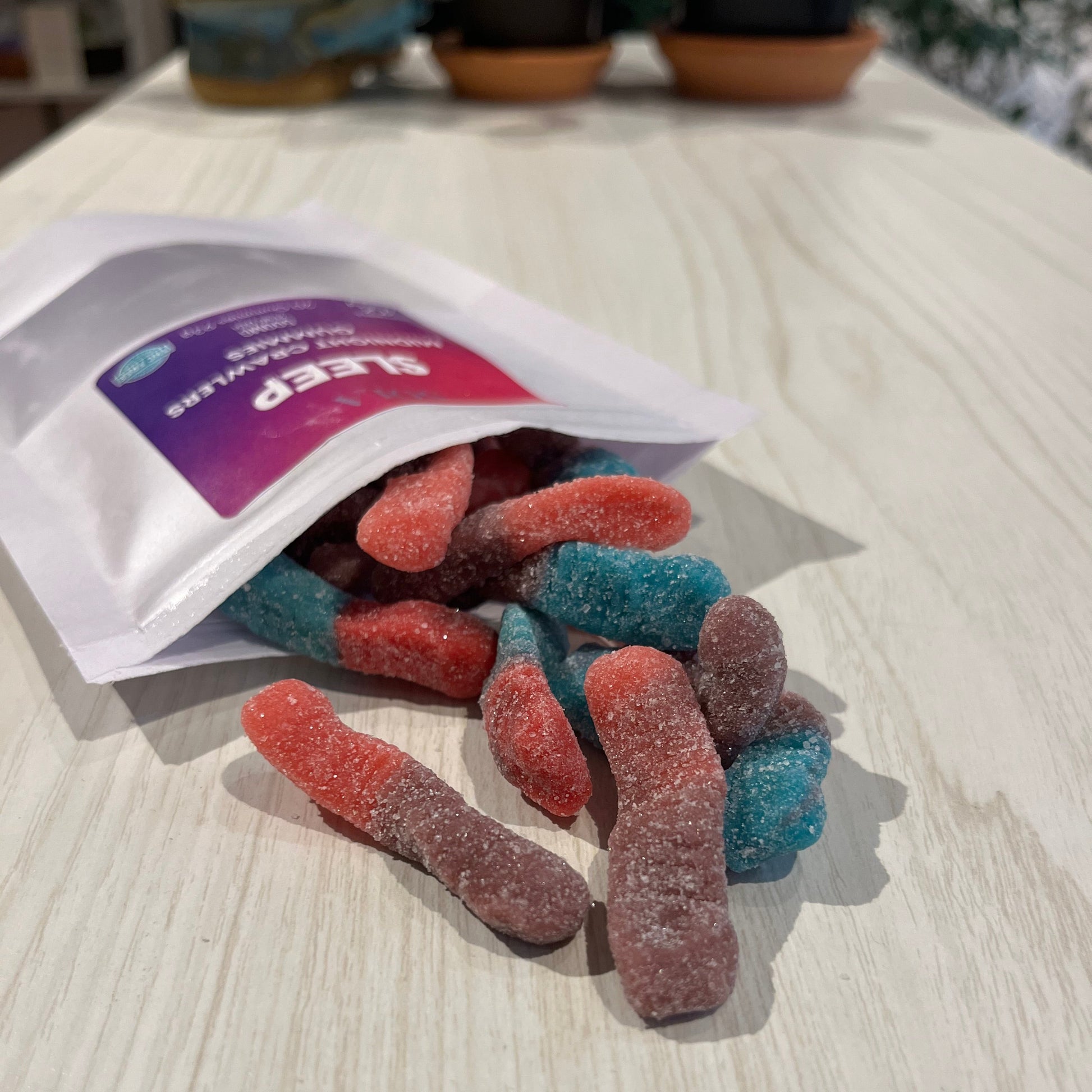 20pk CBD + CBN Sleep Gummies - Relax and Unwind with Sleep & Relaxation Gummies, and none of the side effects of THC. Ours are 0% THC.