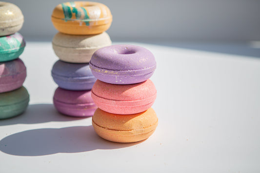 Aromatherapy Bath Bomb Donut for Relaxation & Bliss
