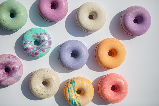 Relaxing Bath Bomb Donut for a Soothing Spa Experience