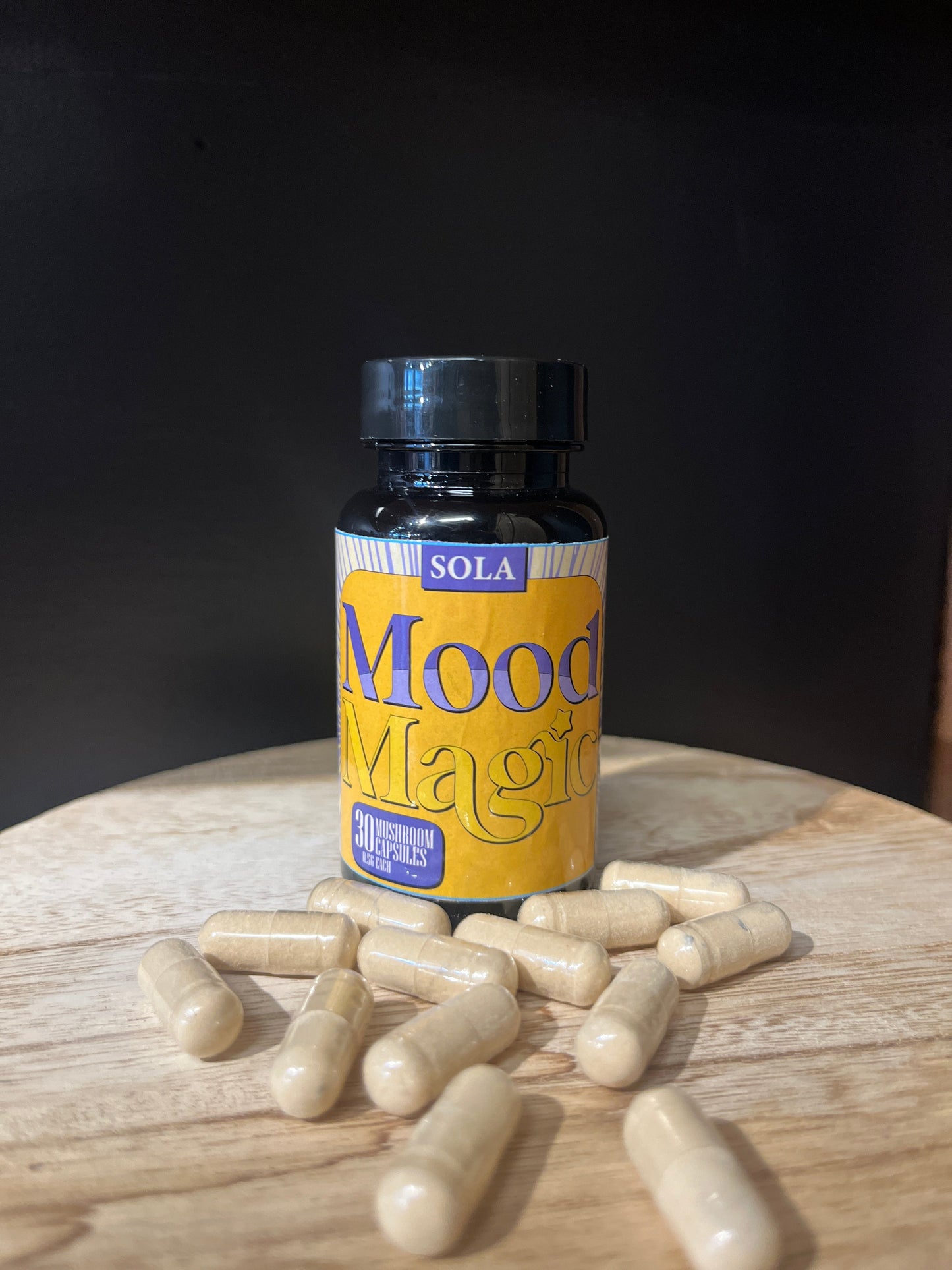 Calming Mood Capsules for Stress Relief & Positivity