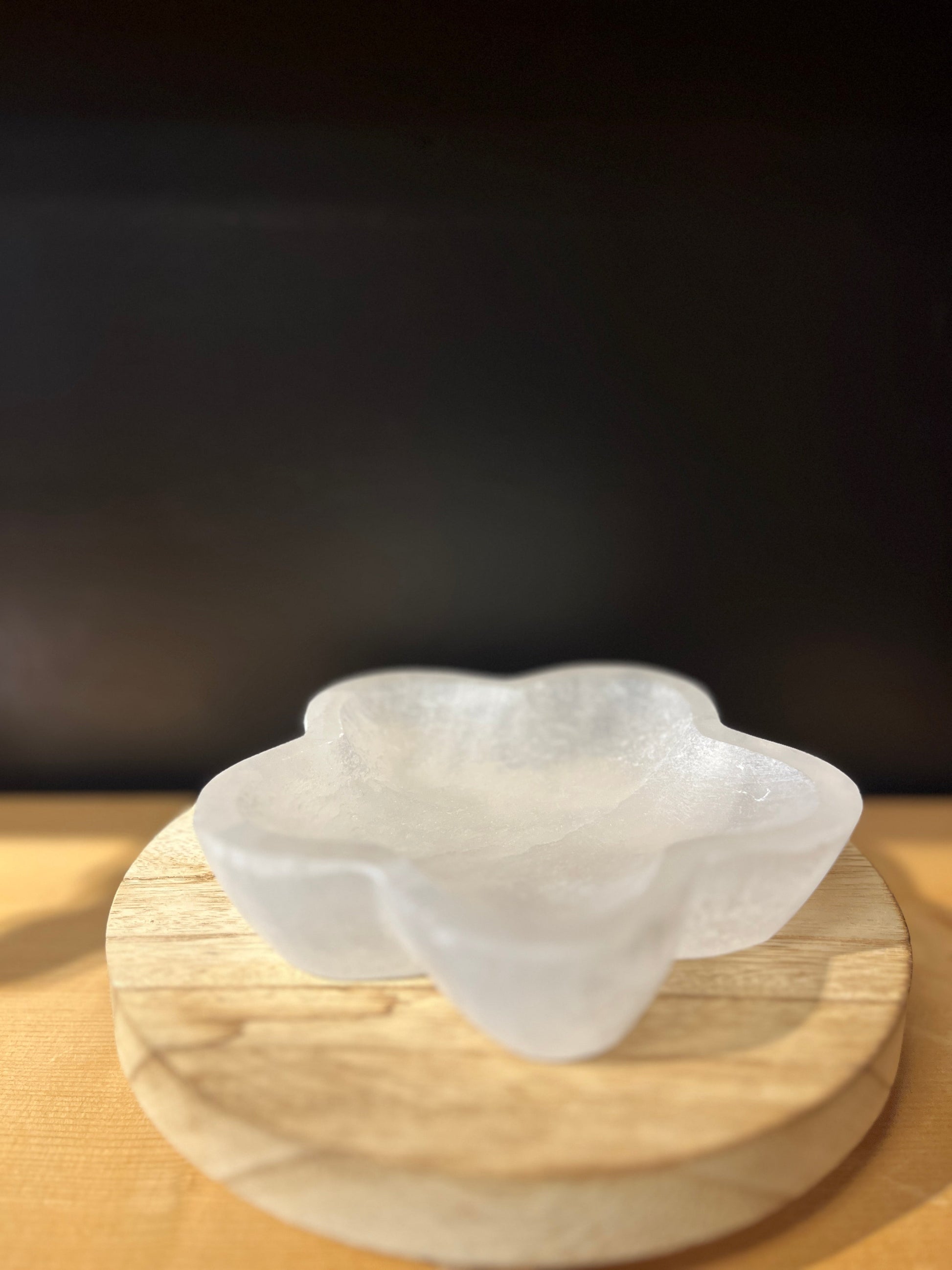 Purify and Decorate with a Selenite Flower Bowl! 