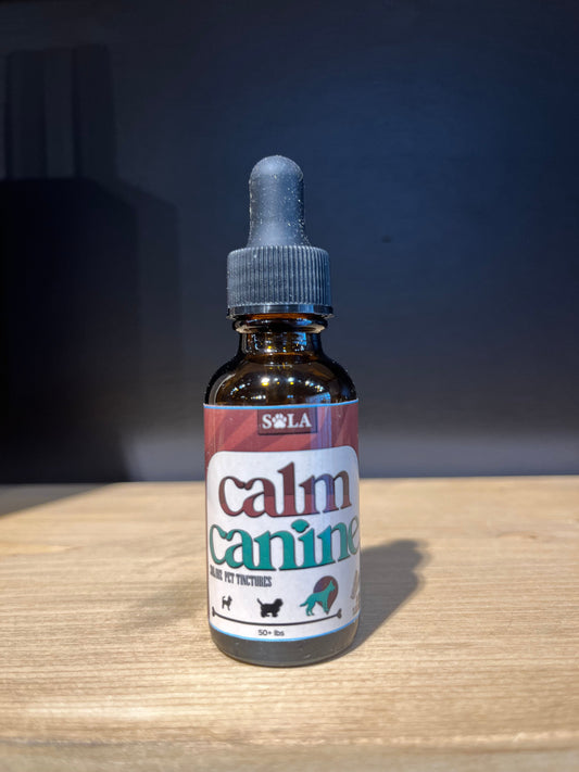 Natural Dog Tincture for Calmness, Health & Vitality